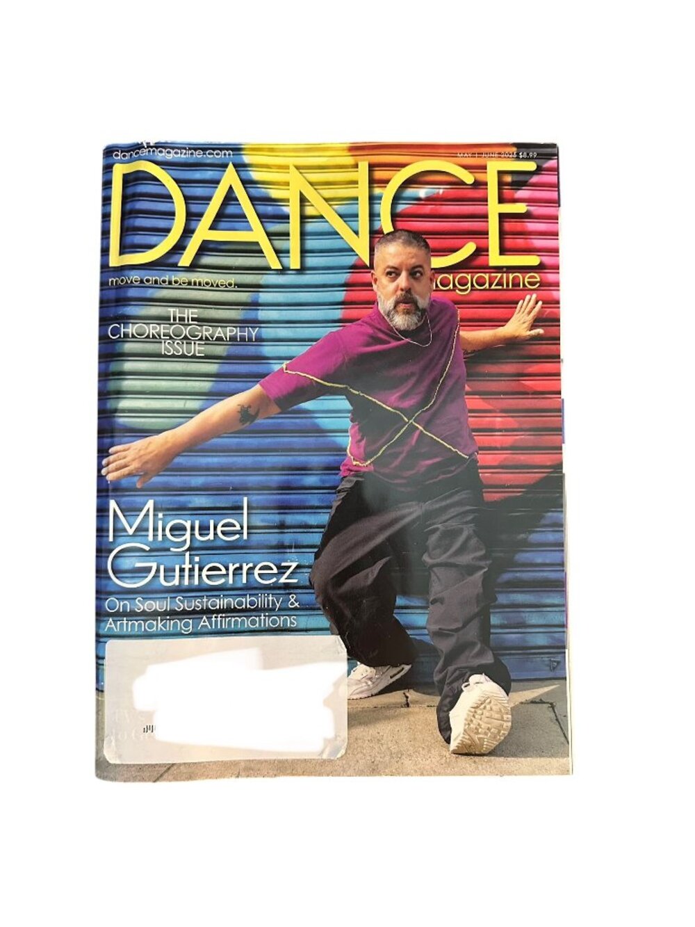 Dance Magazine May June 2025 Miguel Gutierrez The Choreography Issue